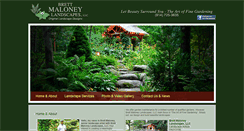 Desktop Screenshot of brettmaloneylandscapes.com